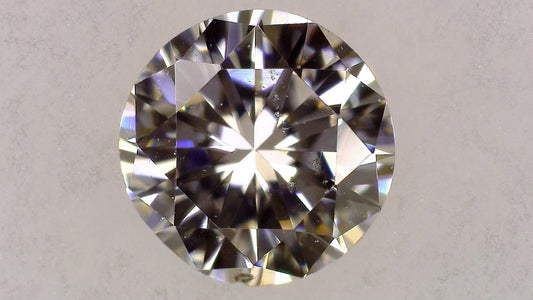 0.375ct J SI-1 GOOD/GD/FR NONE NATURAL 4.61-4.70X2.78mm Loose Diamond