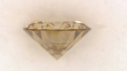 1.377ct Fancy Brown SI-1 ****/GD/VG Fine Natural 7.36-7.42 x 4.26mm RD Loose Diamond