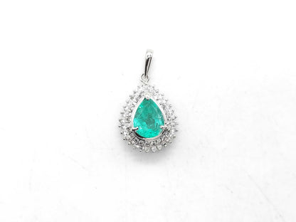 E2.08ct D0.67ct PT900 6.5g Pendant Top 