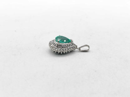 E2.08ct D0.67ct PT900 6.5g Pendant Top 