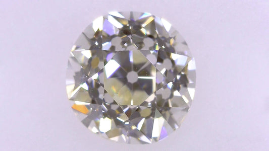 1.717ct L VS-2 ****/GD/FR FAINT NATURAL 7.07-7.43X5.20mm X Diamond Loose