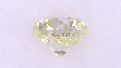 1.015ct UNDER N) VERY LIGHT YELLOW VS-2 POOR/GOLD/GOLD FAINT NATURAL 5.85-5.88X4.16mm Loose Diamond