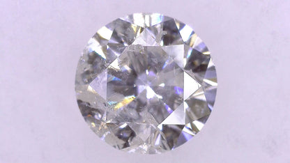 1.188ct H I-2 FAIR/GD/FR STRONG BLUE NATURAL 6.47-6.54X4.21mm Loose Diamond