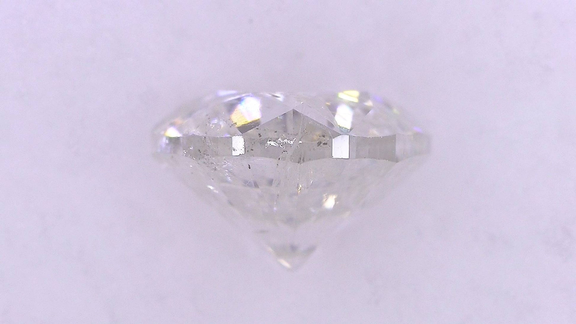 1.188ct H I-2 FAIR/GD/FR STRONG BLUE NATURAL 6.47-6.54X4.21mm Loose Diamond