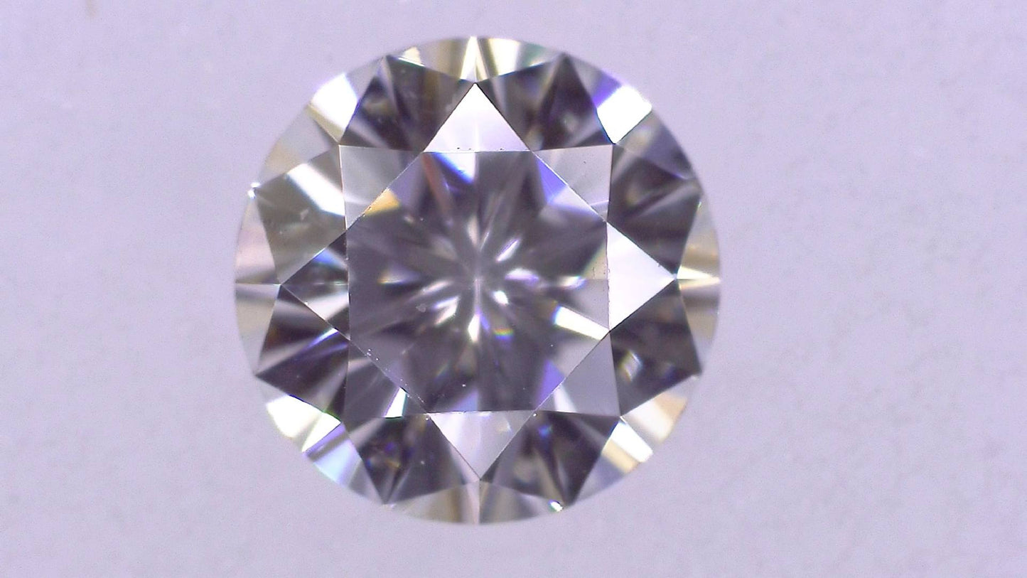 0.210ct F VS-2 VERY GOOD/GD/GD FAINT NATURAL 3.84-3.87X2.37mm Loose Diamond