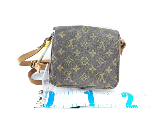 LOUIS VUITTON M51254 Monogram Mini Cartesiere Shoulder Bag