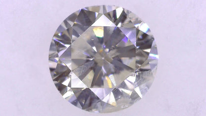 1.125ct J I-1 FAIR/FR/FR MEDIUM BLUE NATURAL 6.47-6.60X4.08mm Loose Diamond