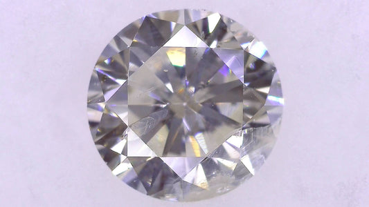 1.125ct J I-1 FAIR/FR/FR MEDIUM BLUE NATURAL 6.47-6.60X4.08mm Loose Diamond