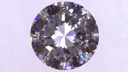 1.039ct D SI-2 GOOD/VG/GD MEDIUM BLUE NATURAL 6.83-6.90X3.77mm Loose Diamond