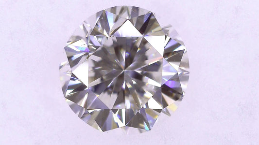 1.084ct G SI-1 GOOD/GD/FR NONE NATURAL 6.37-6.51X4.17mm Loose Diamond