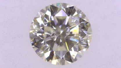 0.504ct M SI-2 GOOD/VG/GD STRONG BLUE NATURAL 4.92-4.99X3.23mm Loose Diamond
