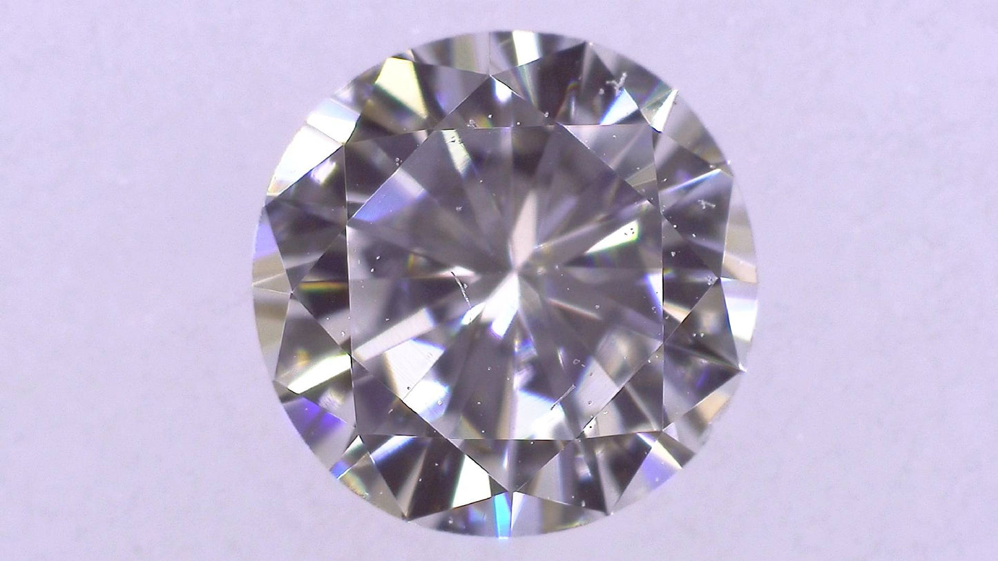 0.288ct E SI-1 GOOD/GD/FR NONE NATURAL 4.28-4.38X2.54mm Loose Diamond