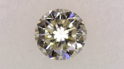 0.375ct K SI-2 FAIR/GD/FR MEDIUM BLUE NATURAL 4.54-4.56X2.85mm Loose Diamond