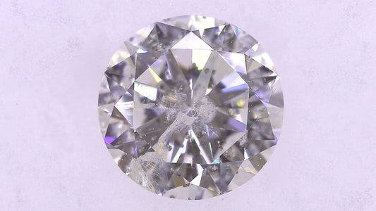 0.756ct H I-1 Very Good/VG/GD Faint Natural 5.88-5.95x3.53mm Loose Diamond
