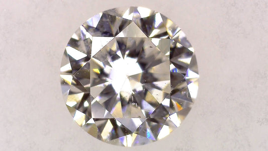 0.624ct H SI-2 GOOD/GD/FR MEDIUM BLUE NATURAL 5.30-5.37X3.38mm Loose Diamond