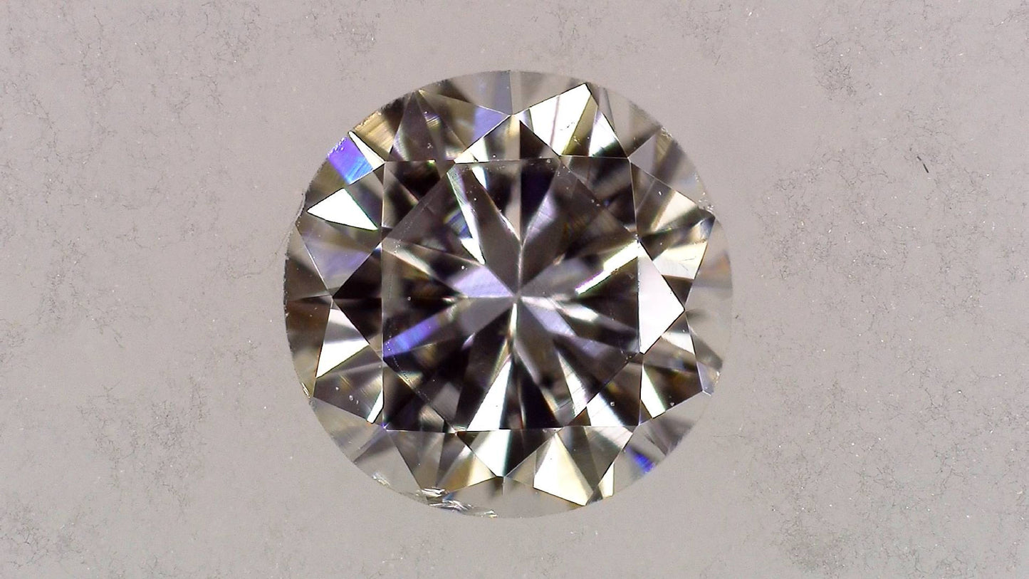 0.219ct G SI-1 FAIR/GD/FR NONE NATURAL 3.85-3.94X2.36mm Loose Diamond