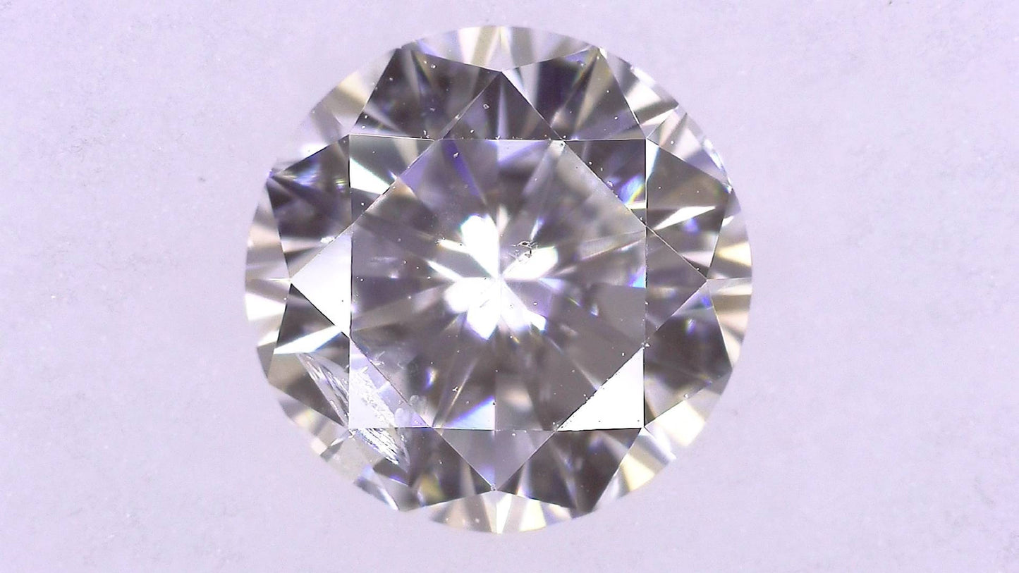 0.506ct G SI-2 GOOD/GD/FR NONE NATURAL 4.94-4.99X3.15mm Loose Diamond