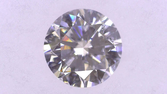 0.350ct E SI-2 VERY GOOD/GD/GD MEDIUM BLUE NATURAL 4.50-4.54X2.74mm Loose Diamond