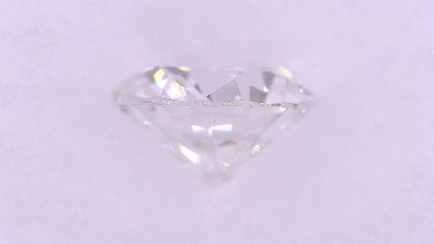 0.350ct E SI-2 VERY GOOD/GD/GD MEDIUM BLUE NATURAL 4.50-4.54X2.74mm Loose Diamond