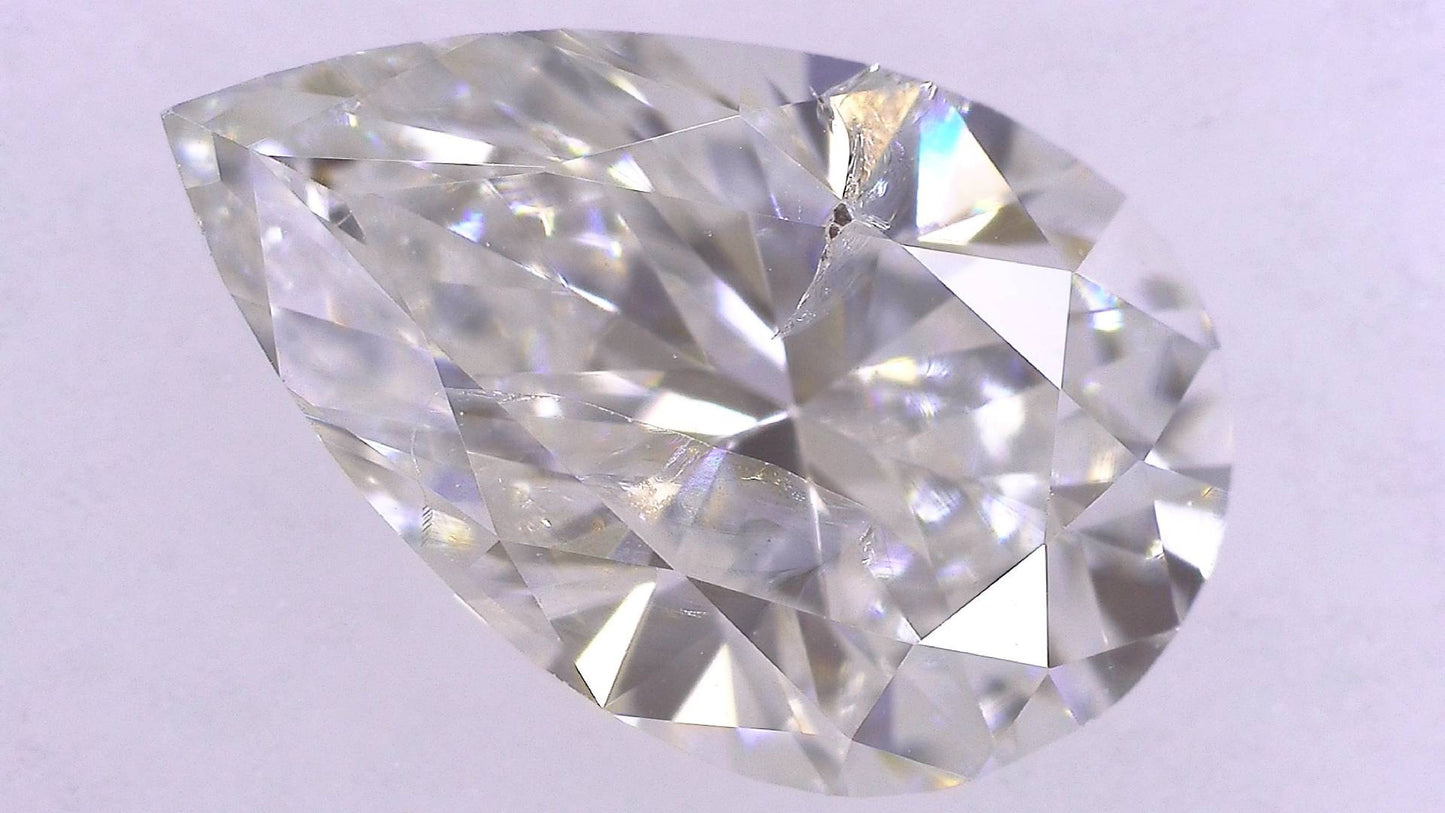 1.002ct I I-2 ****/GD/GD NONE NATURAL 8.37-5.22X3.63mm PS Loose Diamond
