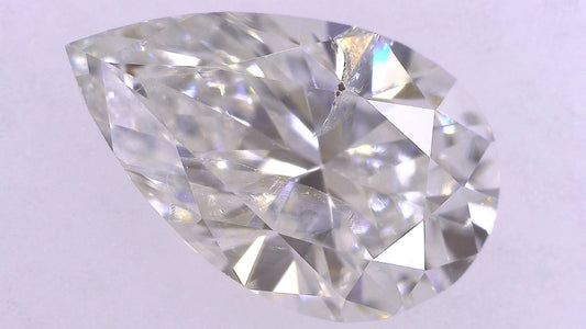 1.002ct I I-2 ****/GD/GD NONE NATURAL 8.37-5.22X3.63mm PS Loose Diamond