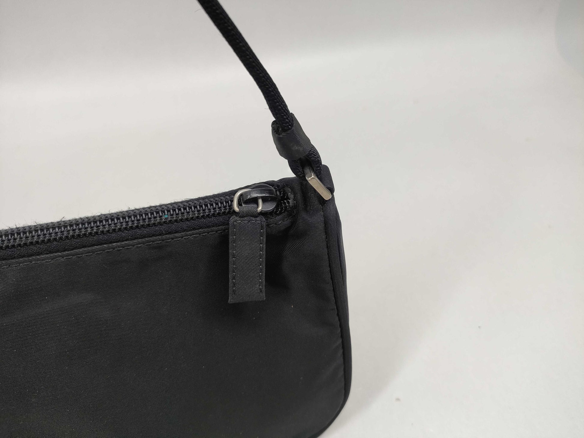 PRADA nylon mini bag pouch
