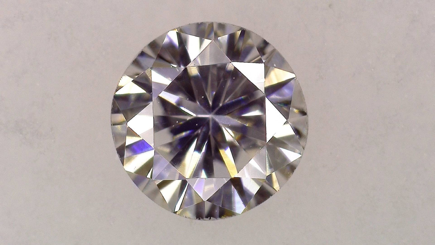 0.256ct F VS-2 GOOD/GD/FR NONE NATURAL 4.02-4.10X2.54mm Loose Diamond