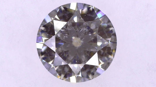 1.001ct H SI-2 FAIR/VG/VG NONE NATURAL 6.36-6.39X3.88mm Loose Diamond
