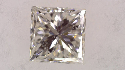 0.276ct H SI-2 ****/GD/GD FAINT NATURAL 3.52-3.45X2.63mm SQ Loose Diamond
