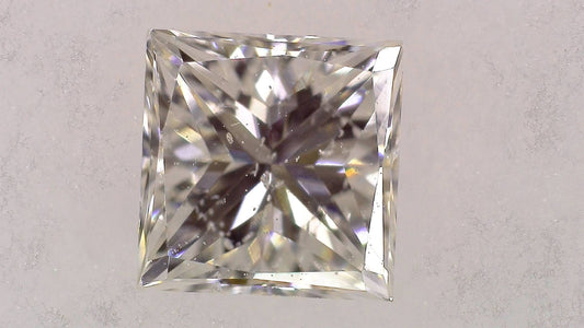 0.276ct H SI-2 ****/GD/GD FAINT NATURAL 3.52-3.45X2.63mm SQ Loose Diamond