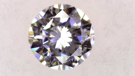 0.515ct F SI-2 VERY GOOD/VG/VG NONE NATURAL 5.28-5.34X3.08mm Loose Diamond