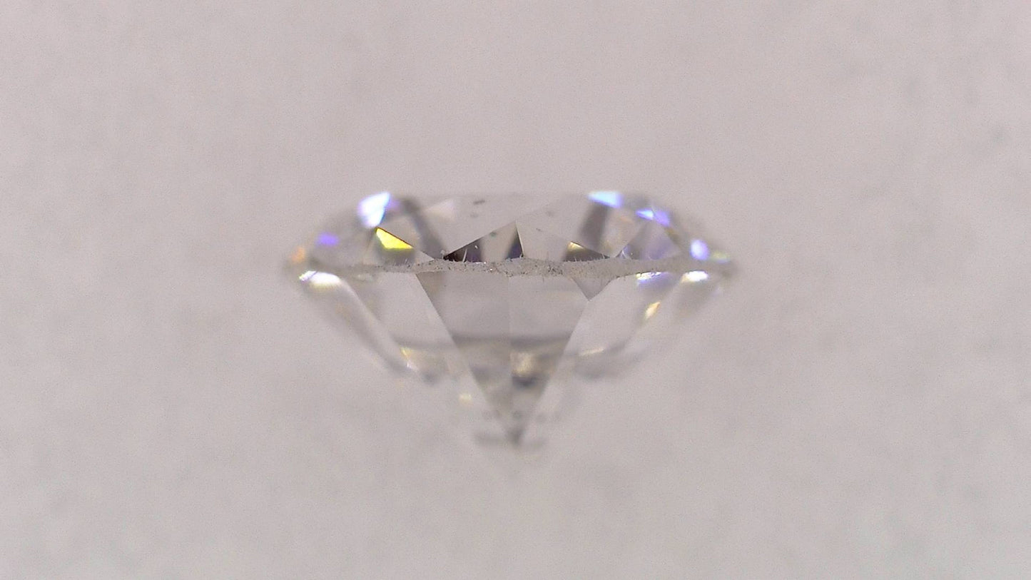 0.309ct E SI-1 GOOD/GD/FR FAINT NATURAL 4.28-4.33X2.69mm Loose Diamond