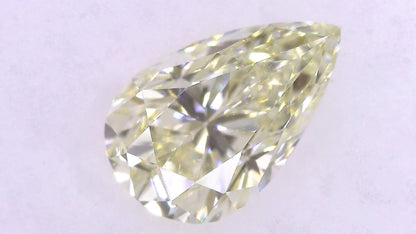 1.045ct UNDER N)VERY LIGHT YELLOW VS-1 ****/GD/FR FAINT NATURAL 7.95-5.03X4.04mm PS Loose Diamond