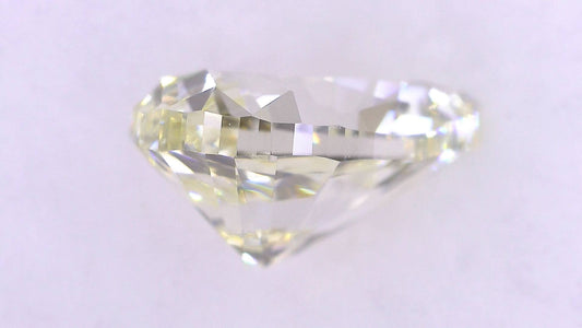 1.045ct UNDER N)VERY LIGHT YELLOW VS-1 ****/GD/FR FAINT NATURAL 7.95-5.03X4.04mm PS Loose Diamond