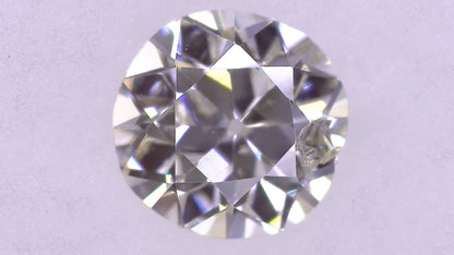 0.324ct I SI-2 ****/GD/PR NONE NATURAL 4.24-4.45X2.67mm X Diamond Loose