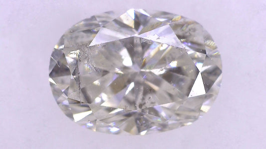 1.012ct I I-1 ****/GD/FR NONE NATURAL 7.08-5.16X3.88mm OV Loose Diamond