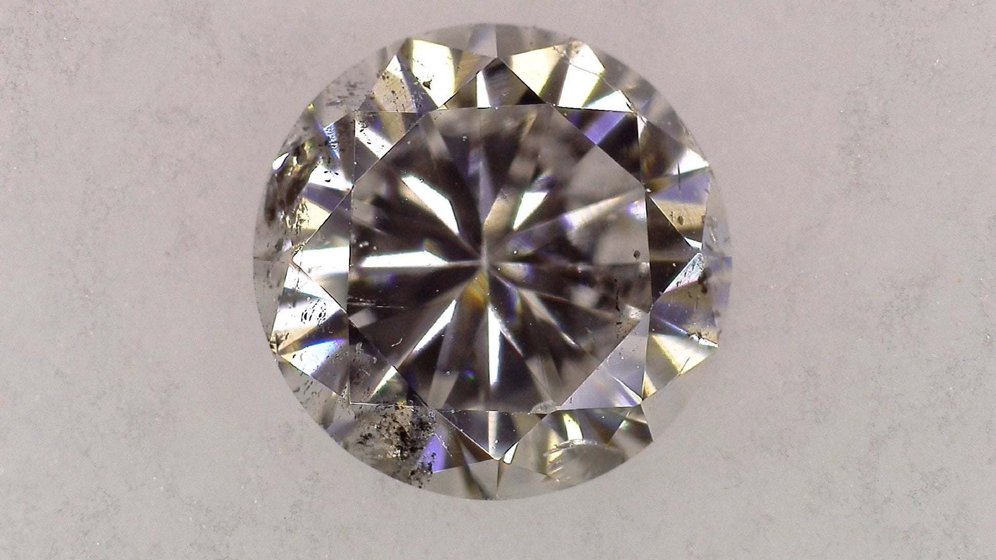0.345ct H I-1 GOOD/GD/FR NONE NATURAL 4.46-4.52X2.76mm Loose Diamond