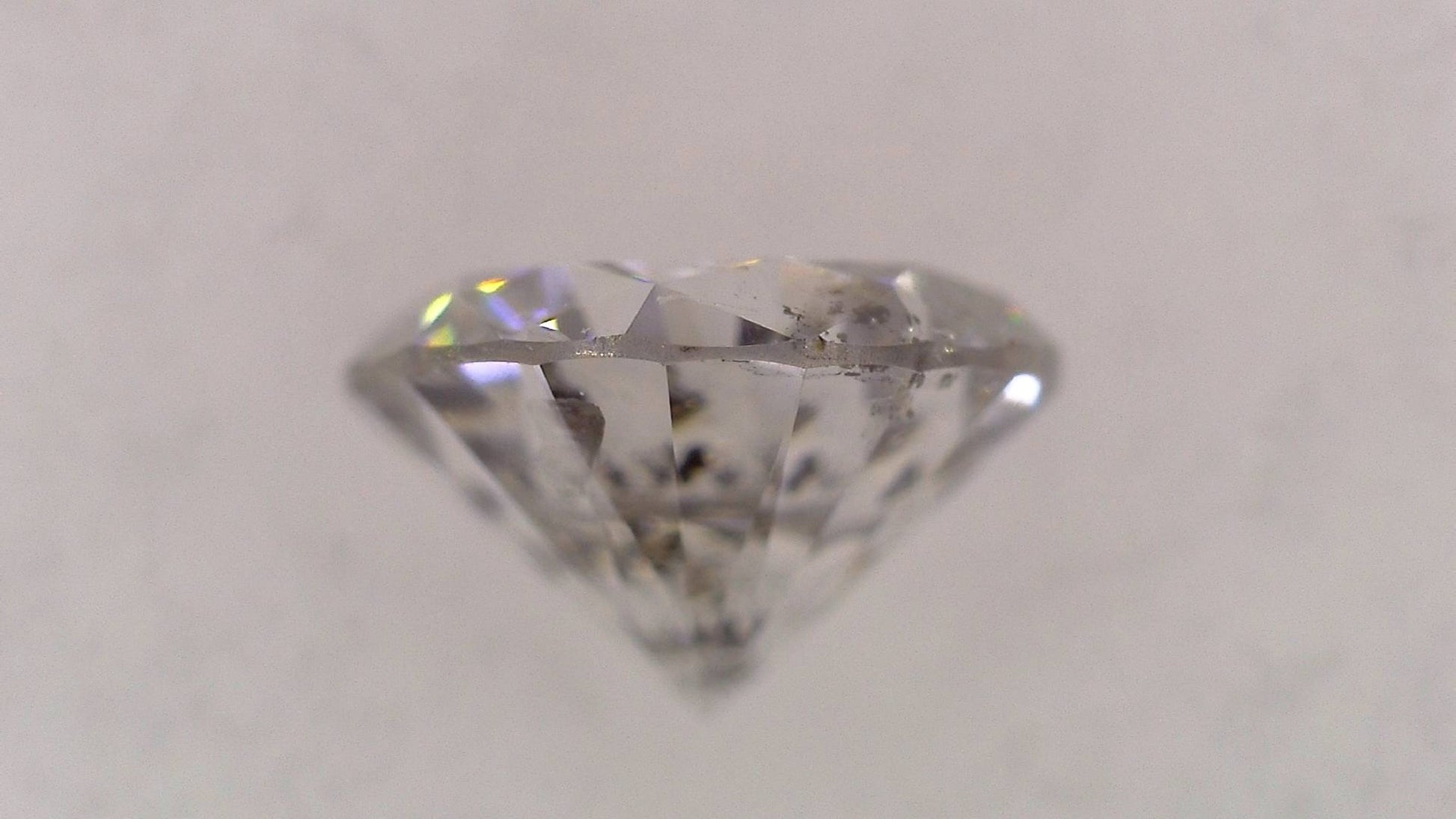 0.345ct H I-1 GOOD/GD/FR NONE NATURAL 4.46-4.52X2.76mm Loose Diamond
