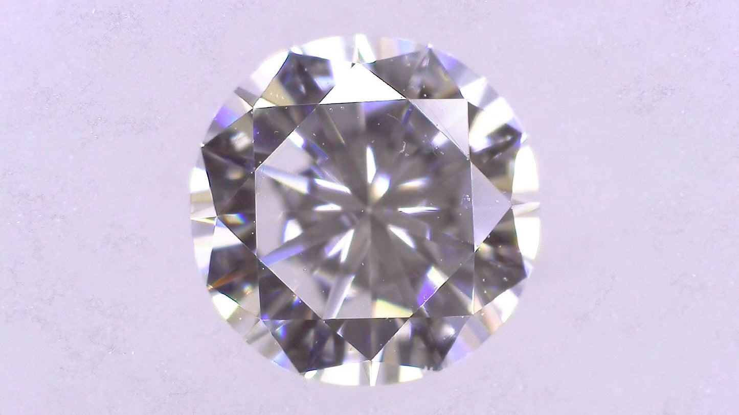 0.348ct F VVS-2 GOOD/VG/FR NONE NATURAL 4.51-4.59X2.72mm Loose Diamond