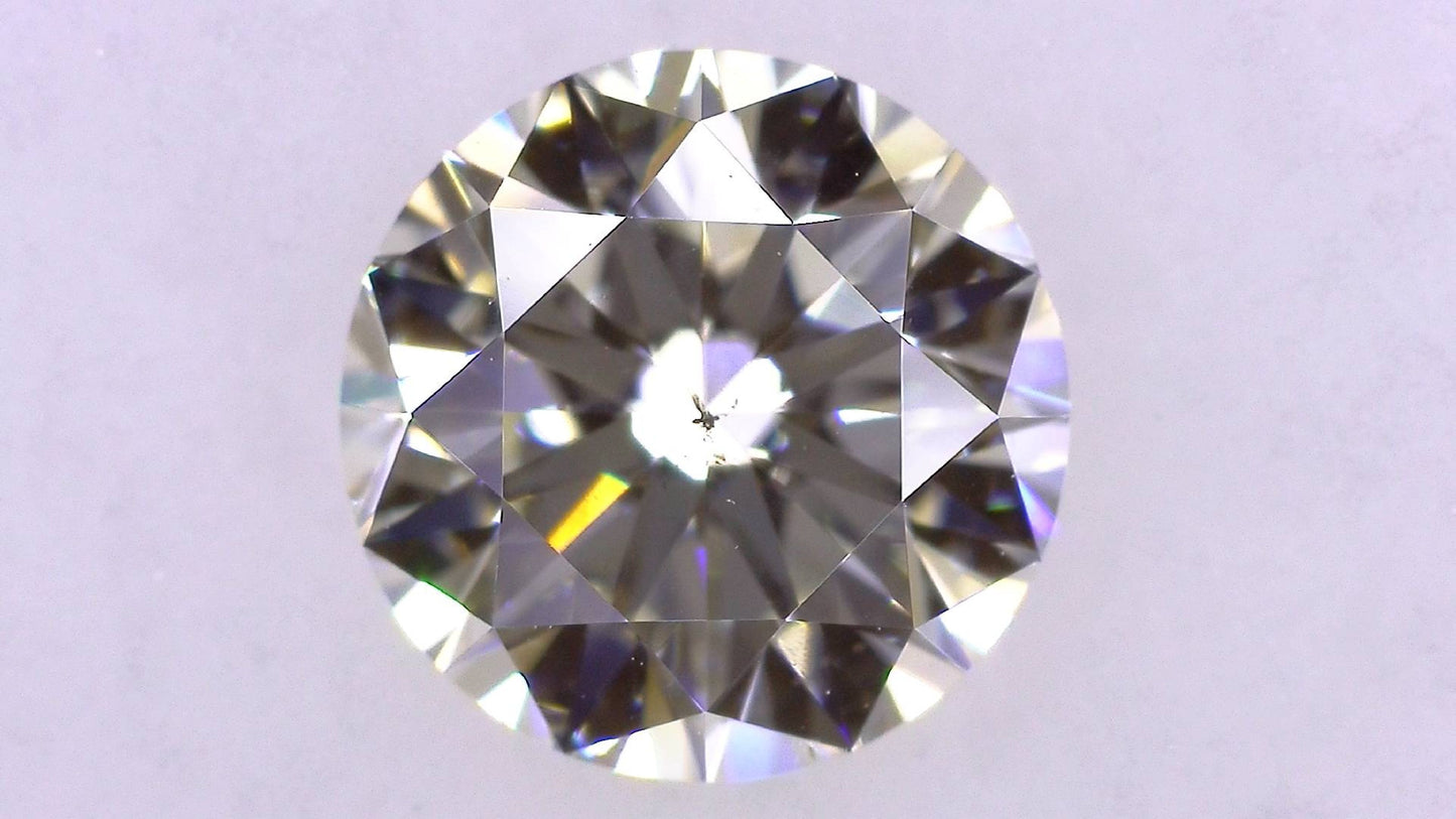 1.218ct L SI-1 VERY GOOD/VG/VG NONE NATURAL 6.68-6.73X4.25mm Loose Diamond