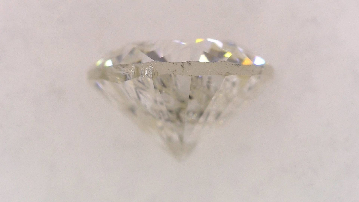 0.725ct I I-1 FAIR/GOLD/GOLD STRONG BLUE NATURAL 5.52-5.62X3.58mm Loose Diamond