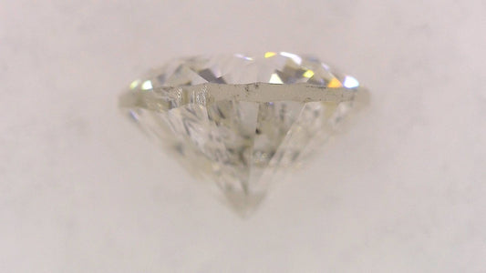 0.725ct I I-1 FAIR/GOLD/GOLD STRONG BLUE NATURAL 5.52-5.62X3.58mm Loose Diamond