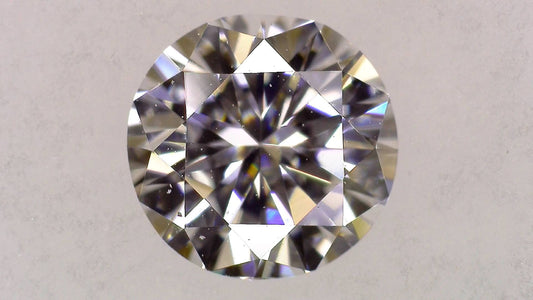 0.452ct E VS-2 GOOD/GD/FR FAINT NATURAL 4.85-5.00X3.03mm Loose Diamond