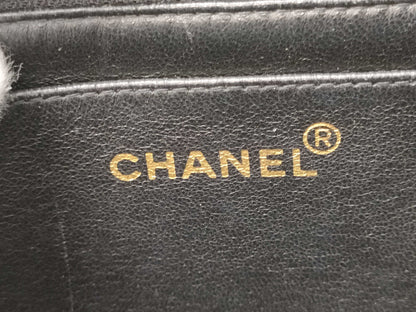 CHANEL Velvet Matelasse Chain Shoulder Bag