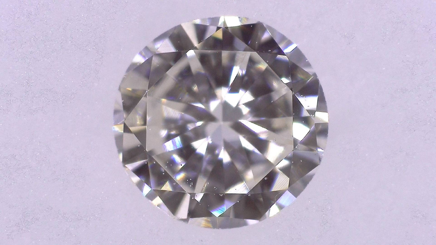 0.297ct I VS-1 FAIR/GD/FR STRONG BLUE NATURAL 4.39-4.47X2.39mm Loose Diamond