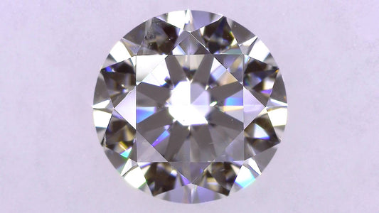 1.202ct H SI-2 EXCELLENT/EX/EX 3EX NONE NATURAL 6.79-6.82X4.19mm GIA Rareton Hallmarked Diamond Loose