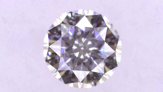 0.742ct D I-1 GOOD/VG/FR MEDIUM BLUE NATURAL 5.66-5.73X3.58mm Loose Diamond