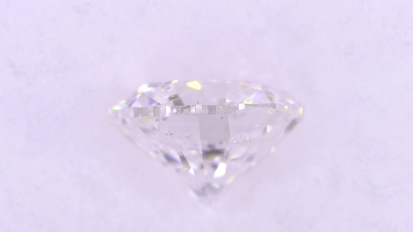 0.742ct D I-1 GOOD/VG/FR MEDIUM BLUE NATURAL 5.66-5.73X3.58mm Loose Diamond