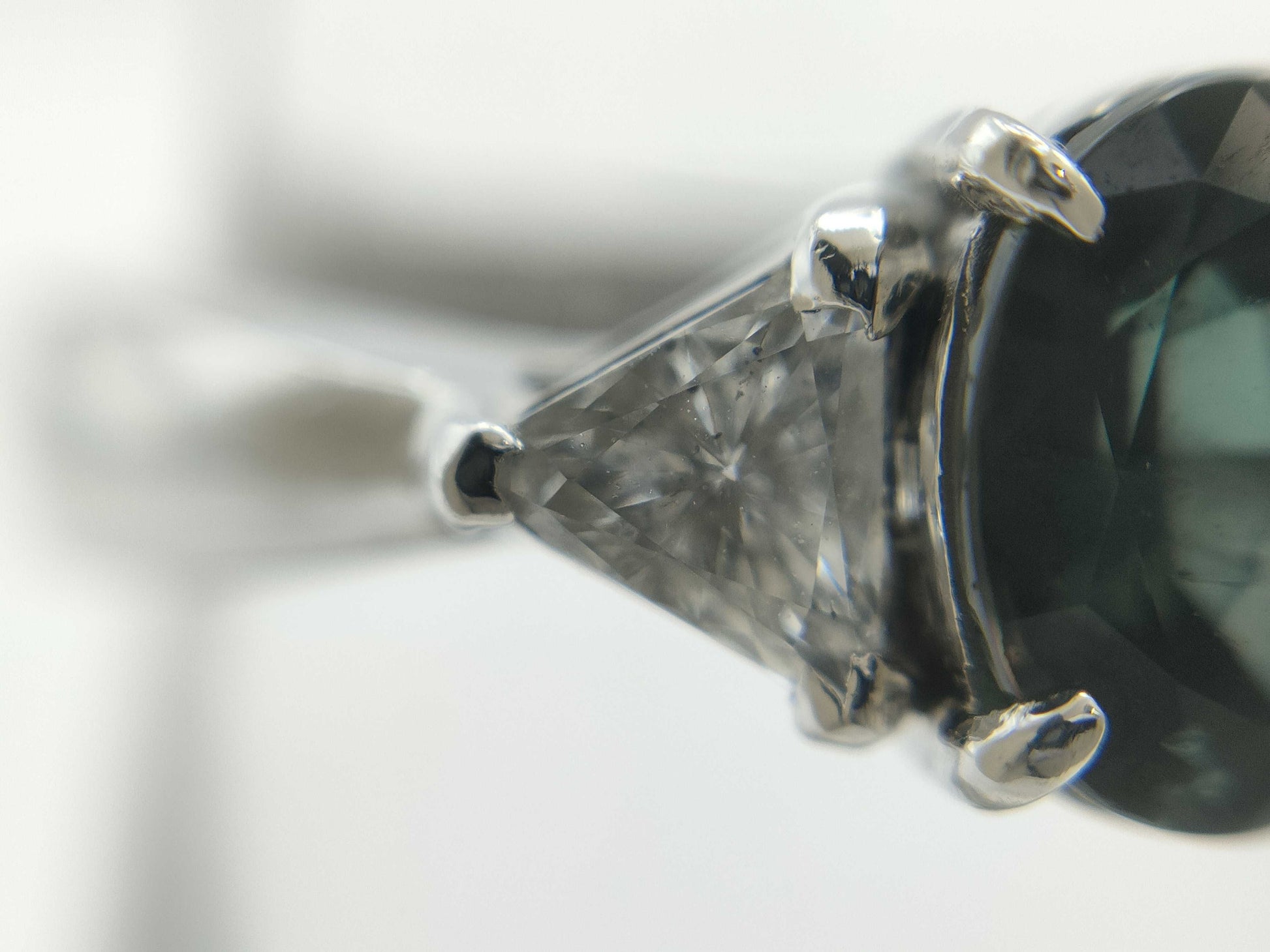 AX 0.90ct D 0.24ct PT900 6.7g Ring 