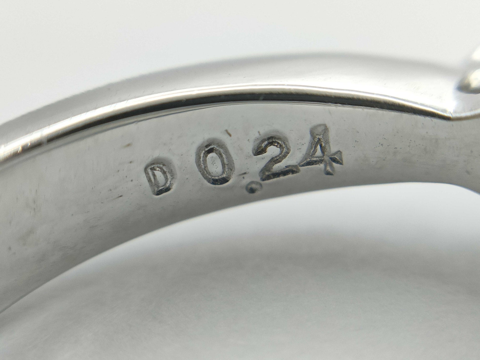 AX 0.90ct D 0.24ct PT900 6.7g Ring 